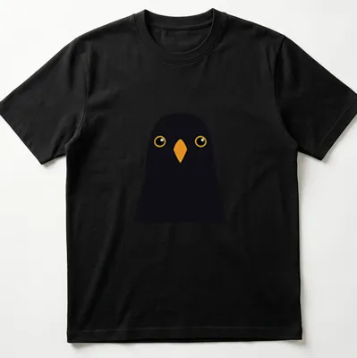 Minimalist design featuring a blackbird with the word Blackbird in stylish typography.