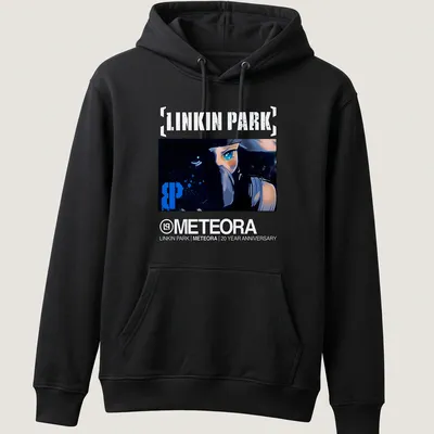 Digital art t-shirt for Linkin Park's Meteora 20 year anniversary. — printed on a unisex hoodie
