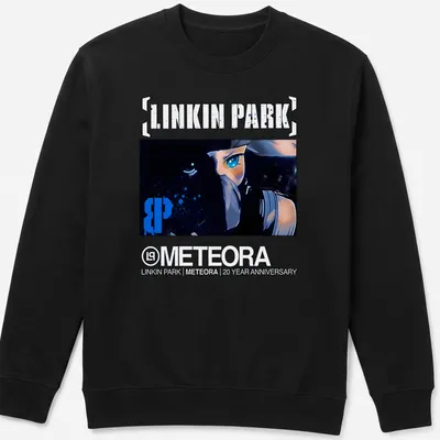Digital art t-shirt for Linkin Park's Meteora 20 year anniversary. — printed on a unisex sweatshirt